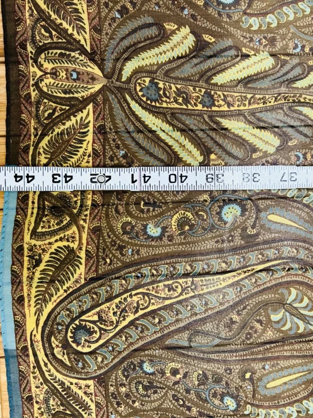 Vintage ETRO 100% Silk Chiffon Lg 44